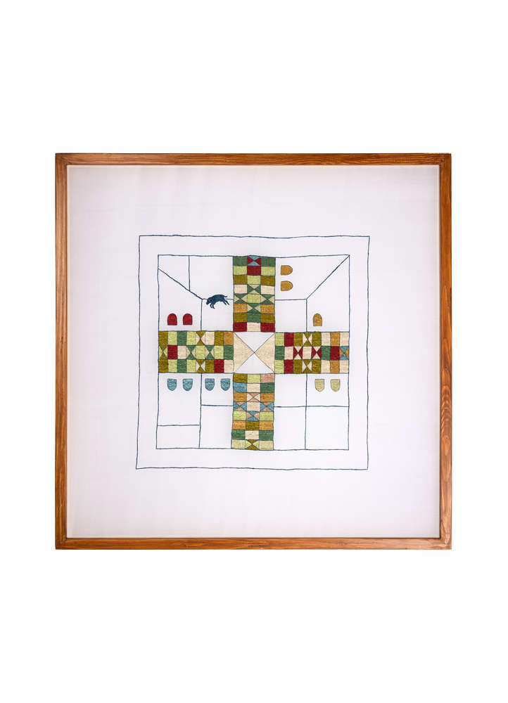 Chauppad vibrant  Art Work Rug